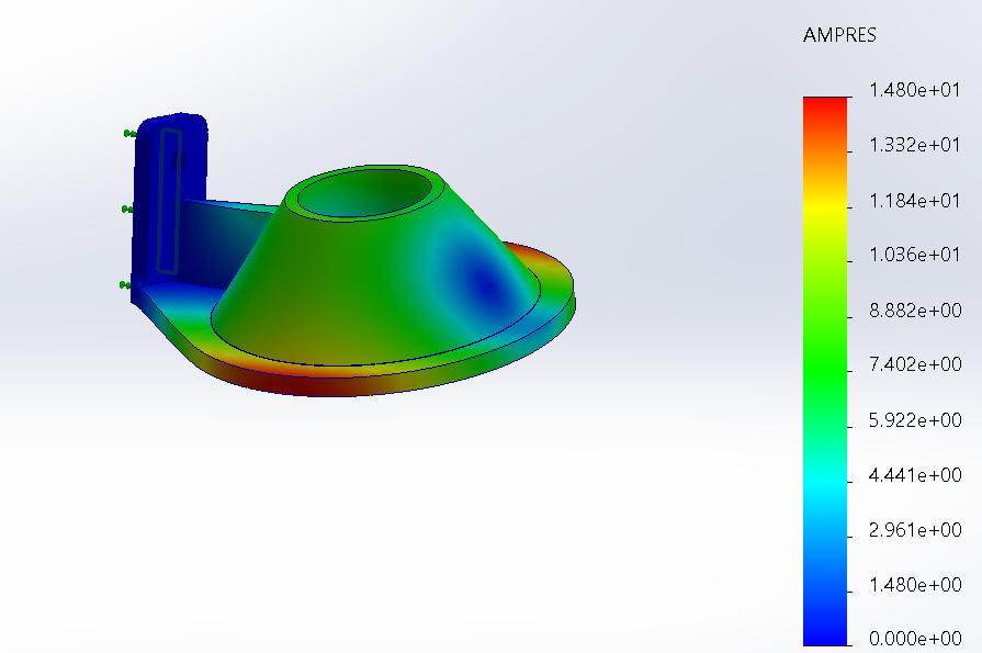 Static Displacement FEA Result